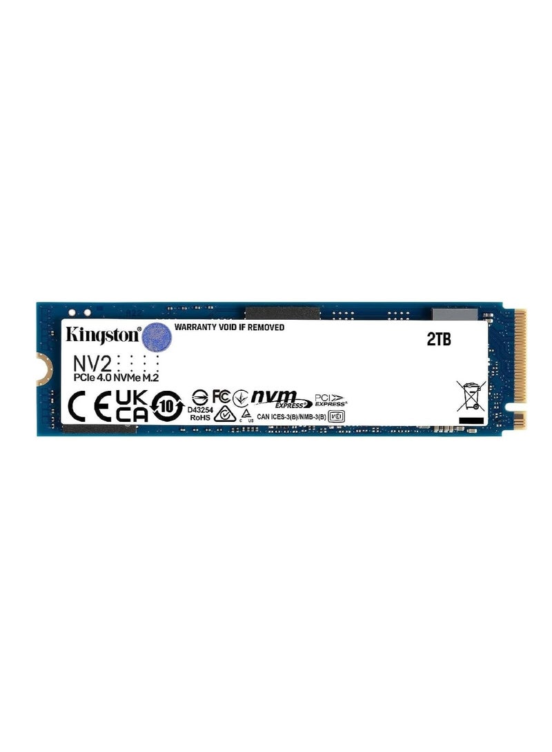 كينغستون NV2 PCIe Gen4 NVMe M.2 SSD 2 تيرابايت  - Image 1