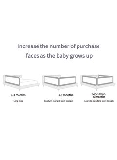 كيدل Crib Fence Baby Anti Falling Bed Fence  - Image 4