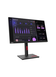 Lenovo ThinkVision T24i-30 23.8" FHD Monitor Black  - Image 1