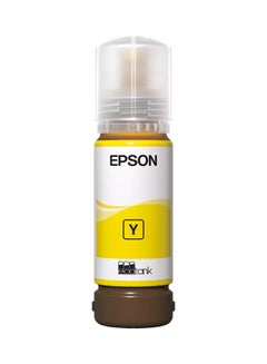 108 EcoTank Ink Bottle Up To 2100 Pages 70ml Compatible With L8050 And L18050 Yellow