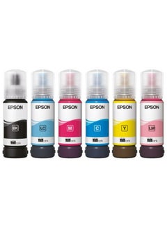 EPSON 108 EcoTank Ink Bottle Up To 2100 Pages 70ml Light Cyan  - Image 4