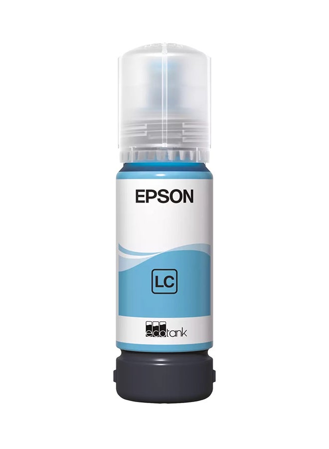 EPSON - 108 EcoTank Ink Bottle Up To 2100 Pages 70ml Light Cyan - Image 1
