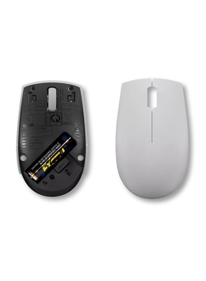 Lenovo 300 Wireless Compact Mouse GY51L15678 Arctic Grey  - Image 5