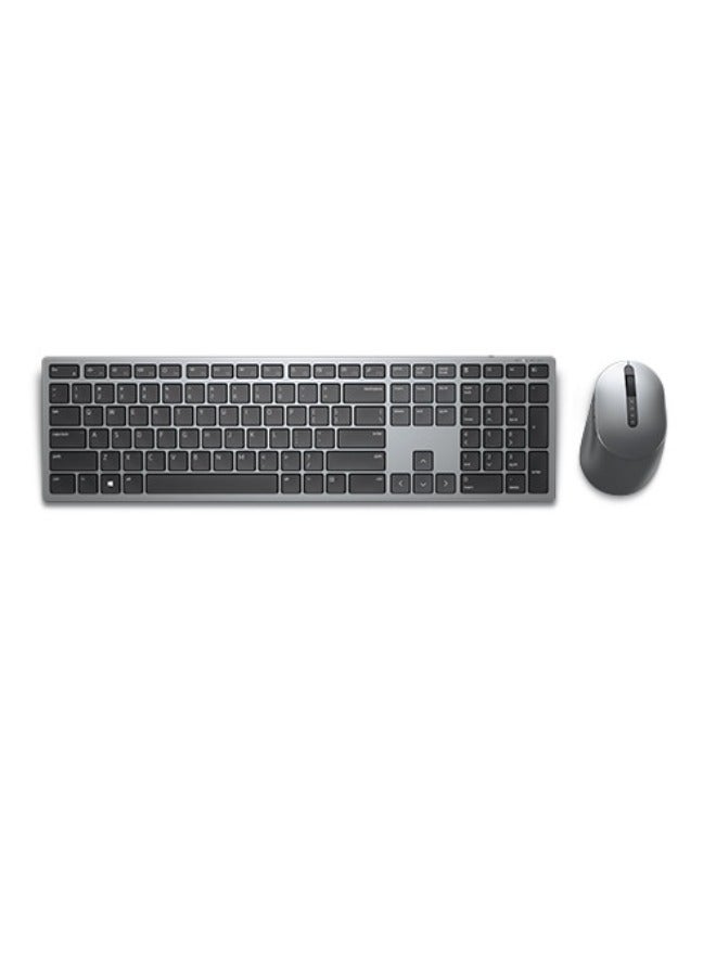 DELL - Premier Multi-Device Wireless Keyboard And Mouse Black - Image 1