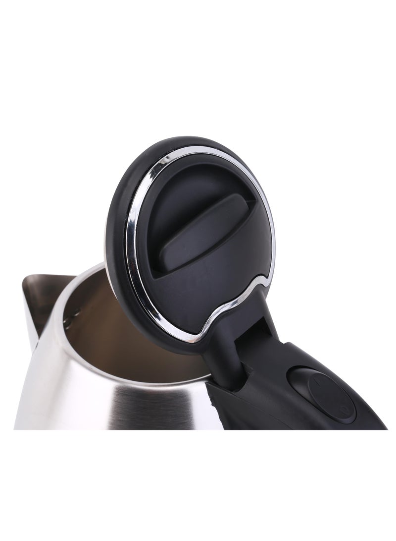 SONASHI - Stainless Steel Electric Cordless Kettle 1.8L - 360° Swivel Base with Light Indicator and Boil-Dry Protection | Kettles for Office/Home | Auto-Off and Kid-Safe Product 1.8 L 1500 W SKT-1815 Black/Silver - Image 1