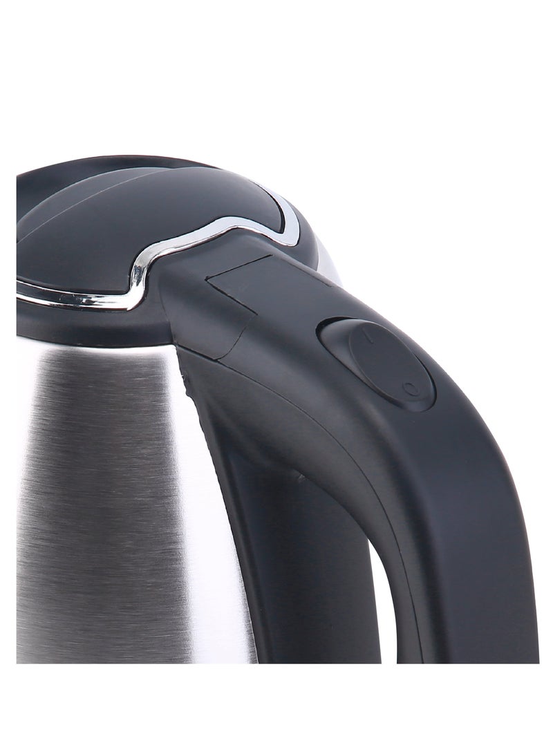SONASHI - Stainless Steel Electric Cordless Kettle 1.8L - 360° Swivel Base with Light Indicator and Boil-Dry Protection | Kettles for Office/Home | Auto-Off and Kid-Safe Product 1.8 L 1500 W SKT-1815 Black/Silver - Image 1