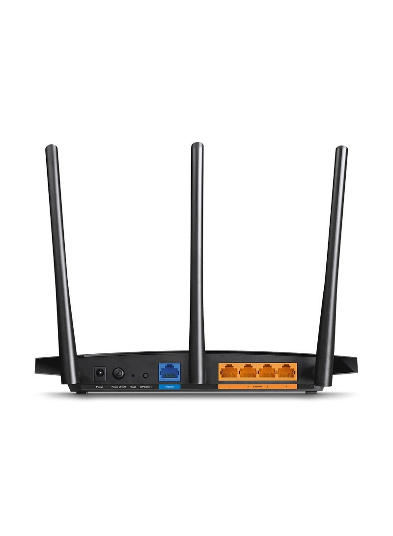 TP-LINK - AC1350 Gigabit Wi-Fi Router (Archer C59) - Dual Band MU-MIMO Wireless Internet Router, Supports Guest Wi-Fi and AP mode, Long Range Coverage Black - Image 1
