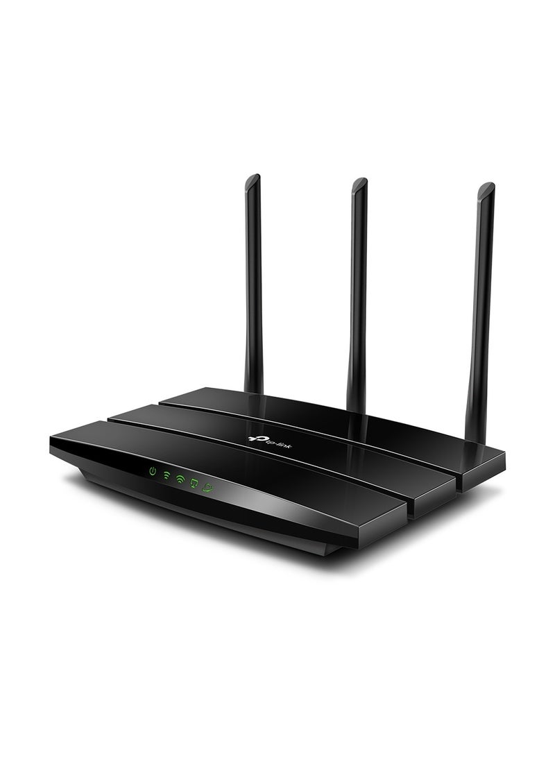 TP-LINK - AC1350 Gigabit Wi-Fi Router (Archer C59) - Dual Band MU-MIMO Wireless Internet Router, Supports Guest Wi-Fi and AP mode, Long Range Coverage Black - Image 1