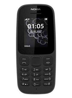 نوكيا موبايل 105 اسود 4G  - Image 1