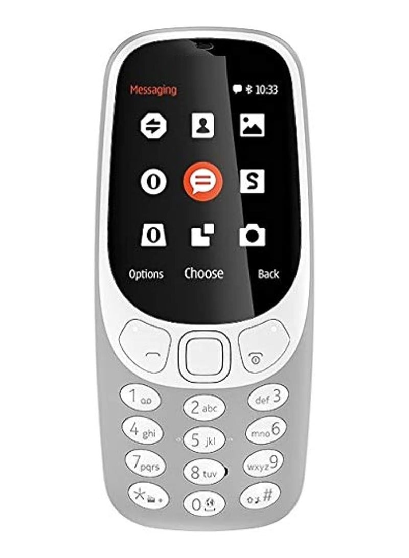 نوكيا - موبايل 3310 رمادي أبيض 4G - Image 1