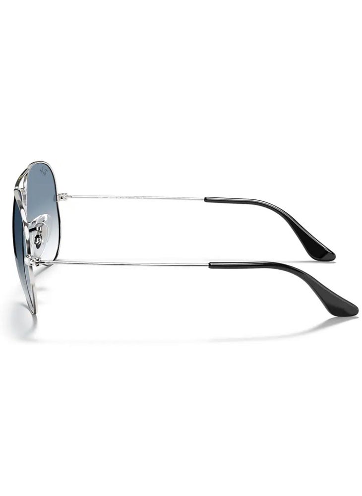 Gradient Aviator Sunglasses Lens Size 58mm