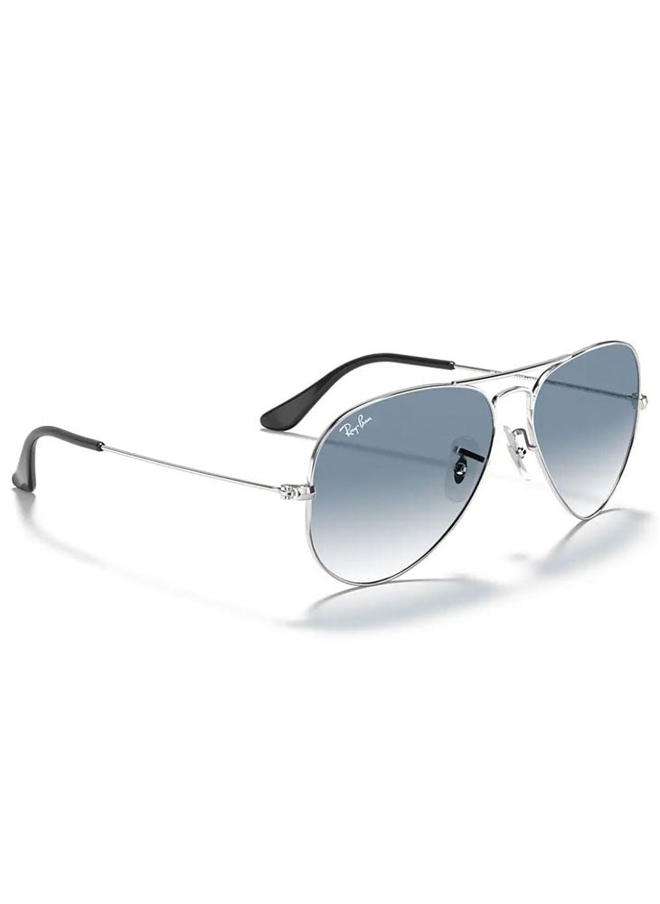 Gradient Aviator Sunglasses Lens Size 58mm