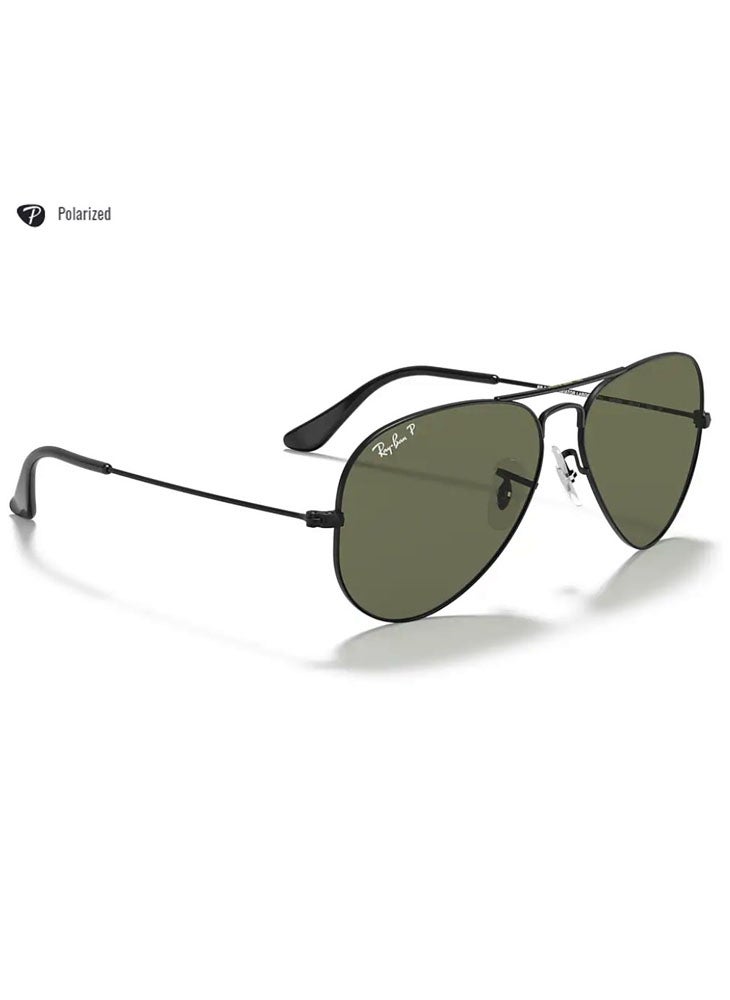 Aviator Classic Sunglasses - Lens size: 58 Mm