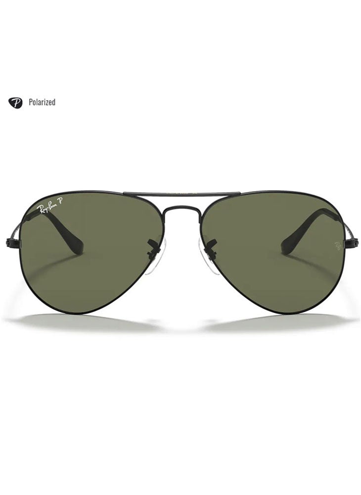 Aviator Classic Sunglasses - Lens size: 58 Mm