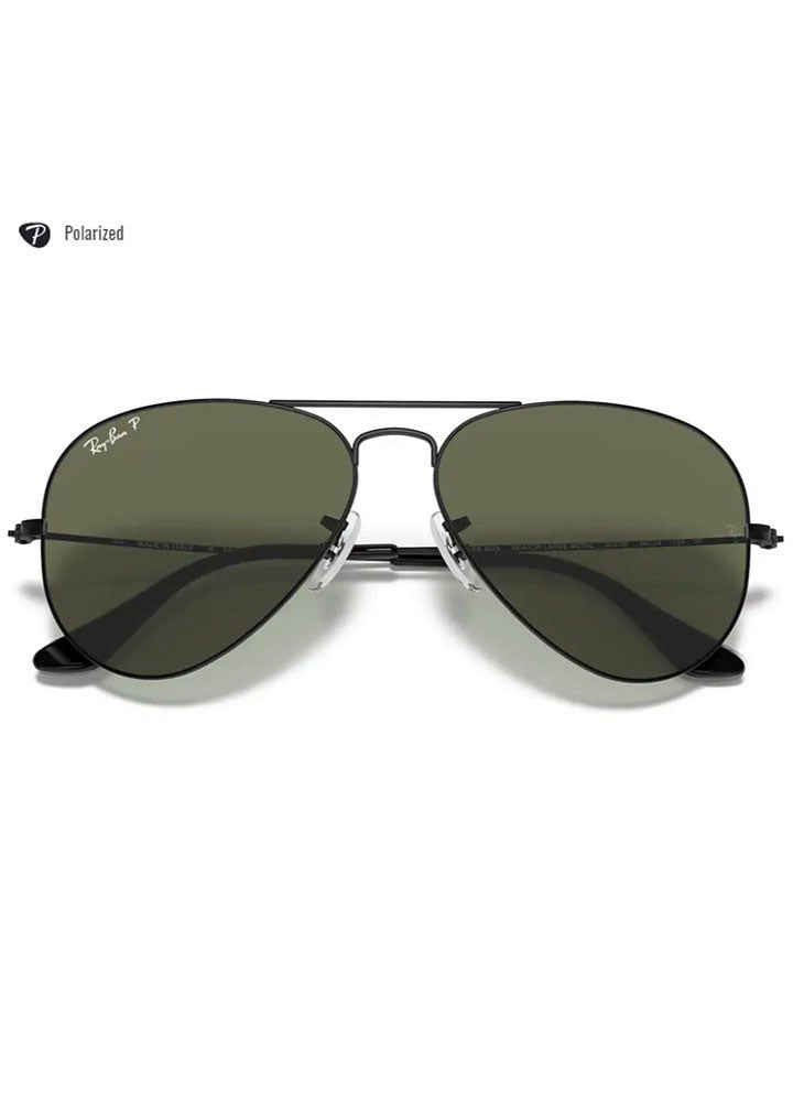 Aviator Classic Sunglasses - Lens size: 58 Mm