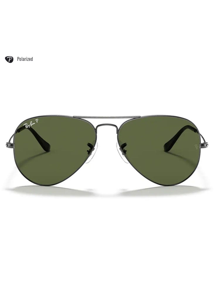 راي بان نظارة شمسية أفياتور كلاسيك - مقاس العدسة: 58 ملم - Image 2