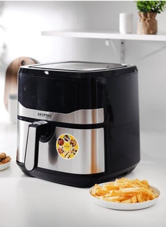 KRYPTON Digital Air Fryer 7.5 L Capacity with 5.5 L Inner Basket| With VORTEX Air Frying Technology, Oil Free Cooking| Digital Display with Touch Screen 7.5 L 1600 W KNAF6358N Multicolour  - Image 3