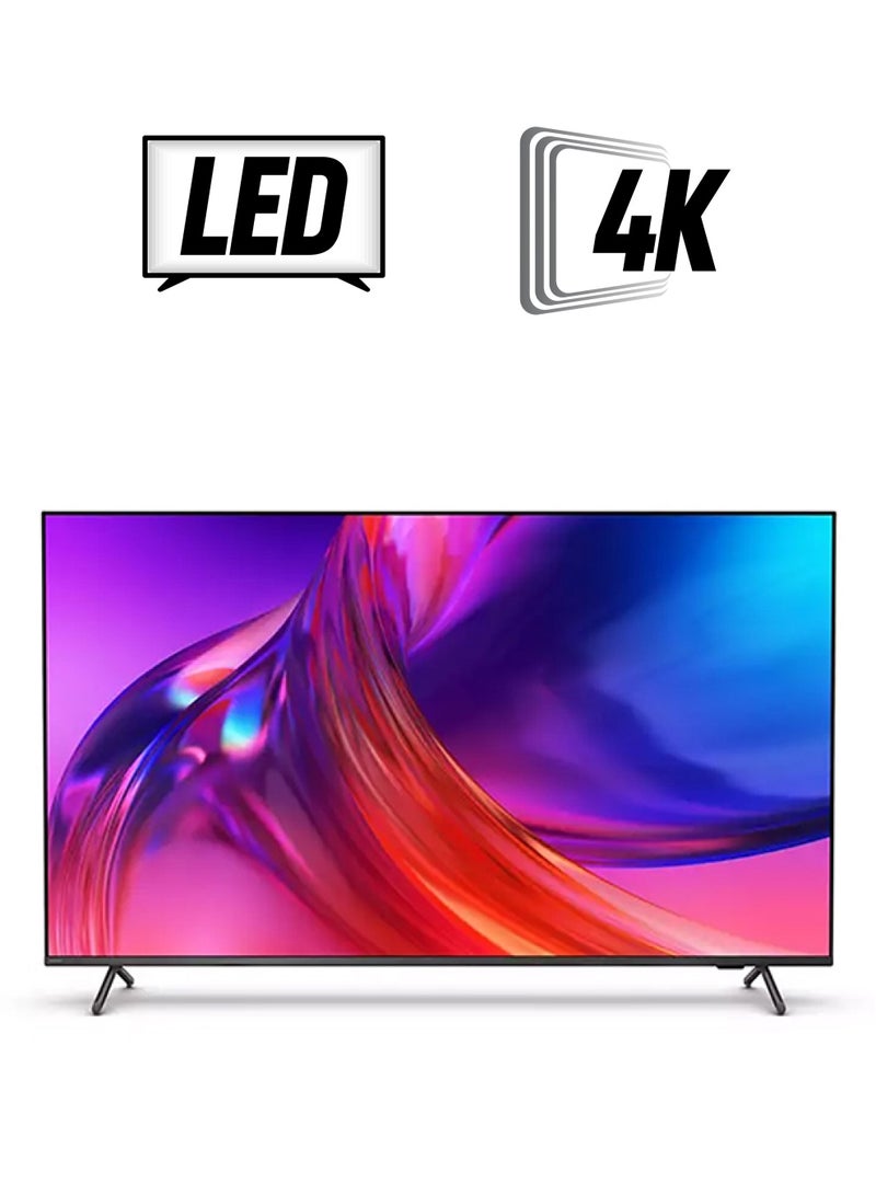 Philips 65 Inch 4K UHD Smart Google LED TV 65PUT8808/56 Black 65PUT8808/56 Black  - Image 1