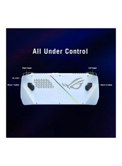 ASUS ROG Ally RC71L-NH019W (White) Gaming Handheld, AMD Ryzen Z1 Processor 16GB 512GB SSD, AMD Radeon, WIN11 HOME, 7-inch 120Hz/7ms, Gorilla Glass DXC, Touch Screen English White  - Image 4