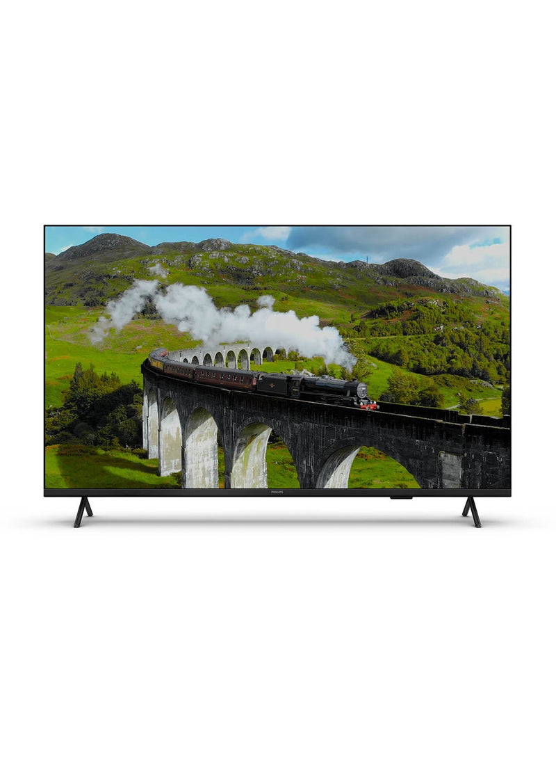 Philips 55 Inch 4K UHD Smart Google LED TV 55PUT7428/56 Black 55PUT7428/56 Black - Image 1