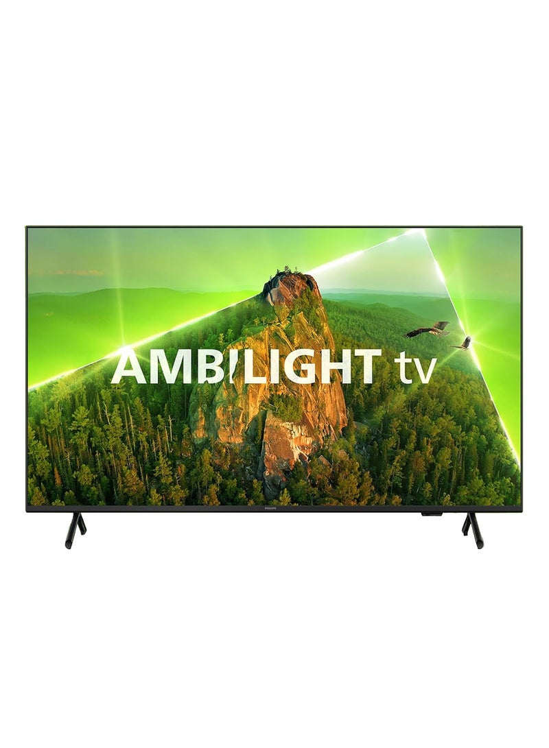 Philips 50 Inch 4K UHD Smart Google LED TV 50PUT7908/56 Black  - Image 1