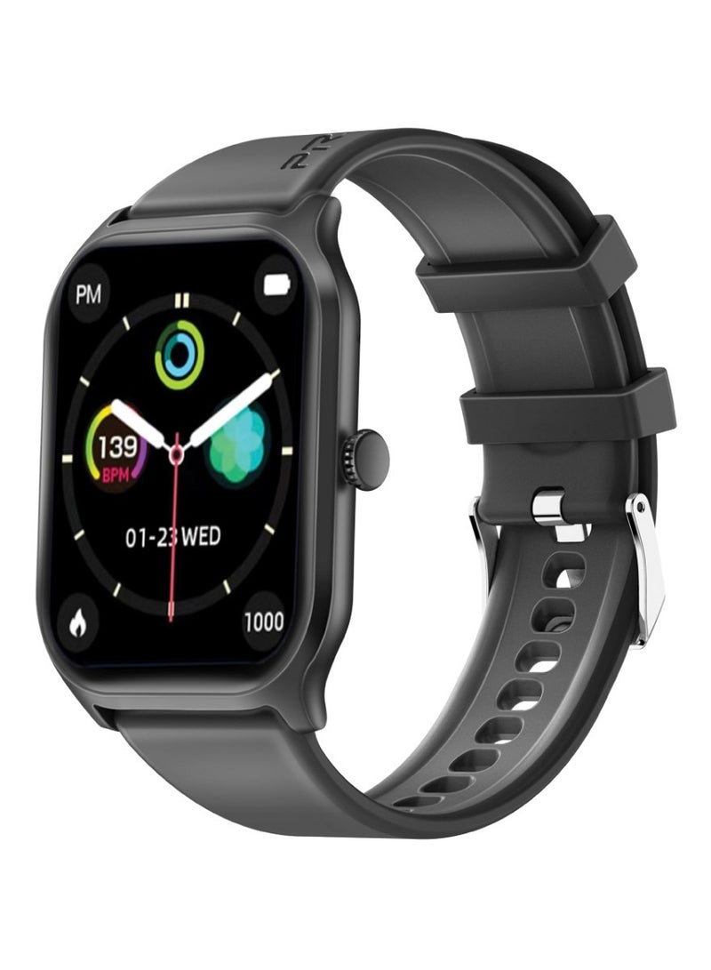 PROMATE Smart Watch, Bluetooth 5.2 Fitness Tracker with 2-Inch TFT Display, 15-Day Battery Life, 123+ Sports Modes, and IP67 Water Resistanc Black - Image 1