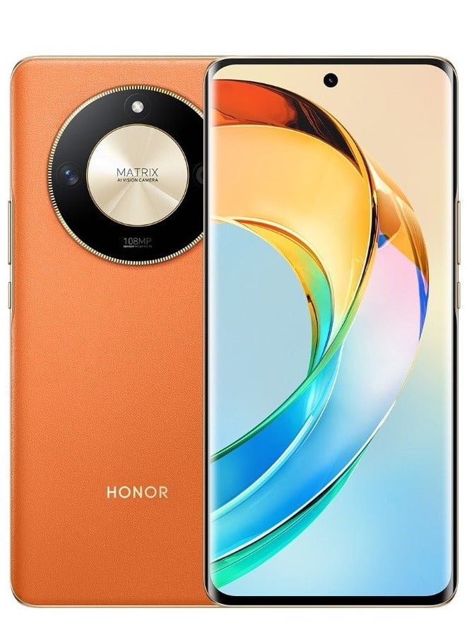 X50 5G 16Gb+512Gb Mobile Phone 6.78 Inch Octa Core Android 13 Battery 5800mAh 108Mp Main Camera 1.5K Amoled 120 Hz, Orange Chinese Version