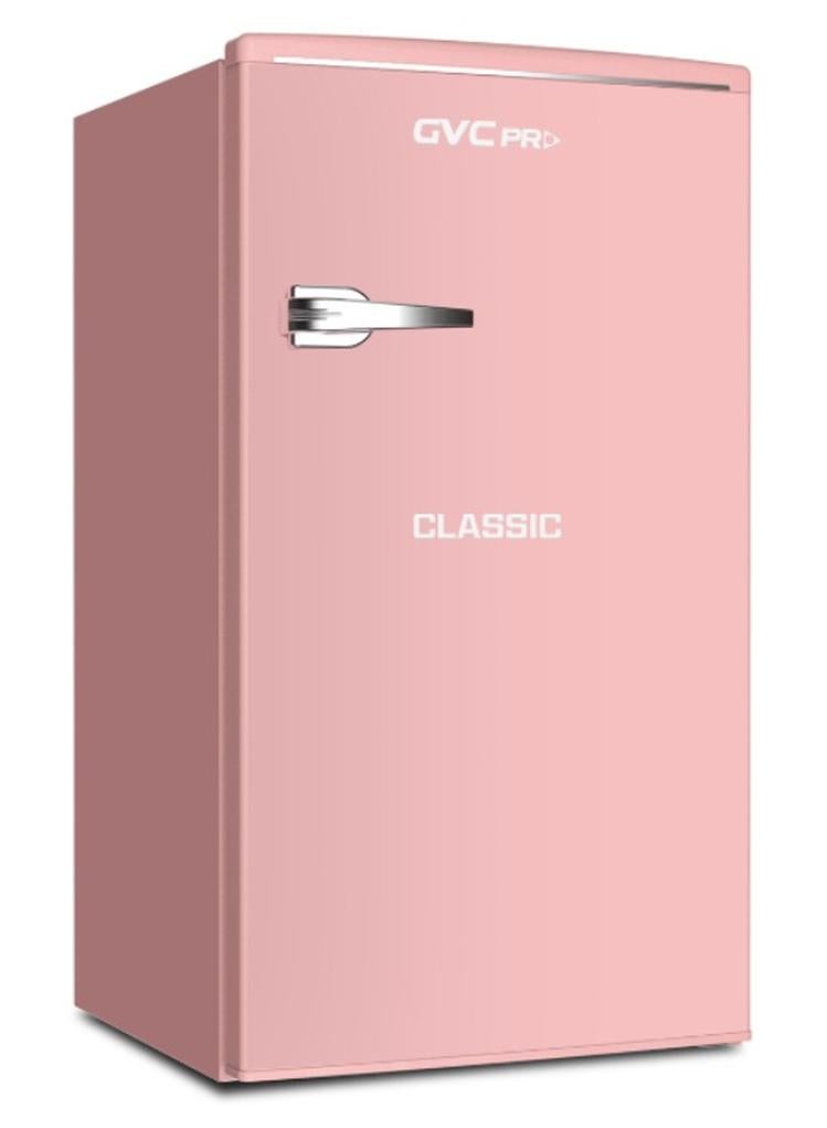 gvc pro Classic Single Door Refrigerator 86 L GVRG-129 Pink - Image 1