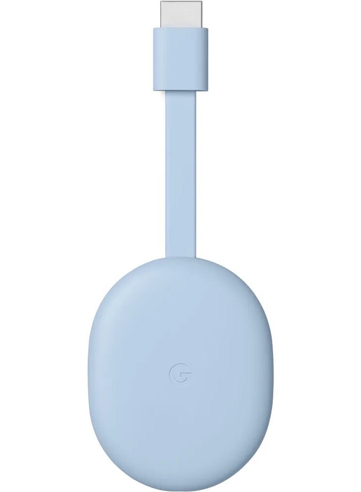 Google Chromecast with Google TV and Google Assistant - 4 K - Sky Blue SKY BLUE - pnsku/N70033399V/45/_/1703682070/60336740-2a16-4b62-95db-58776a53f5a7