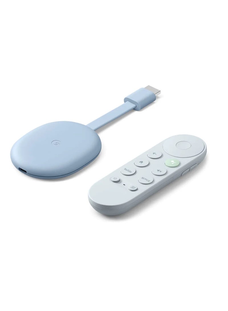 Google Chromecast with Google TV and Google Assistant - 4 K - Sky Blue SKY BLUE - pnsku/N70033399V/45/_/1703682070/d94cf3fa-1c87-4439-8e67-d82adb4ca9a7