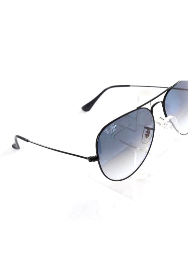Gradient Aviator Sunglasses - Lens Size: 58 Mm
