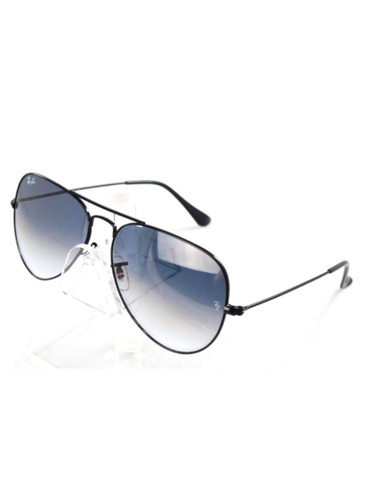 Gradient Aviator Sunglasses - Lens Size: 58 Mm