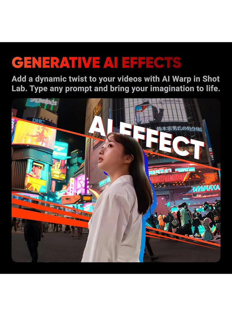 Insta360 Ace Pro Waterproof Action Camera | Co-Engineered with Leica, 1/1.3" Sensor and AI Noise Reduction for Unbeatable Image Quality, 4K120fps, 2.4" Flip Screen & Advanced AI Features - Black - Image 4