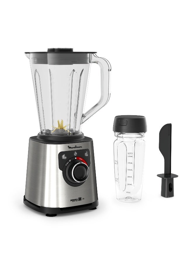 مولينكس خلاط بيرفكت ميكس عالي السرعة بتكنولوجيا الحياة 2 لتر 1200 وات LM88HD28 هيكل معدني - Image 1