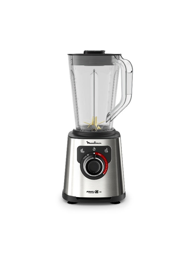 مولينكس خلاط بيرفكت ميكس عالي السرعة بتكنولوجيا الحياة 2 لتر 1200 وات LM88HD28 هيكل معدني - Image 2