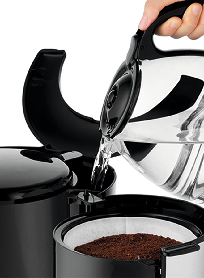 Tefal Coffee Maker With Glass Jug For Up To 15 Cups Anti-Drip System And Permanent Filter Included 1.25 L 1000 W CM361827 Silver / Black  - Image 3