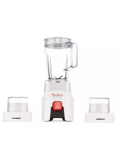 مولينكس Genuine Blender With Plastic Jar 1.75 L 500 W LM241B27 Red / White  - Image 5