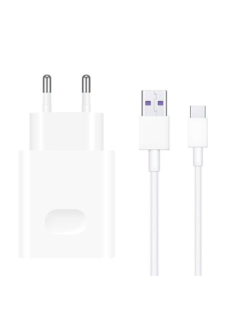 HUAWEI - SuperCharge Wall Charger 22.5W SE USB Type-C White - Image 1