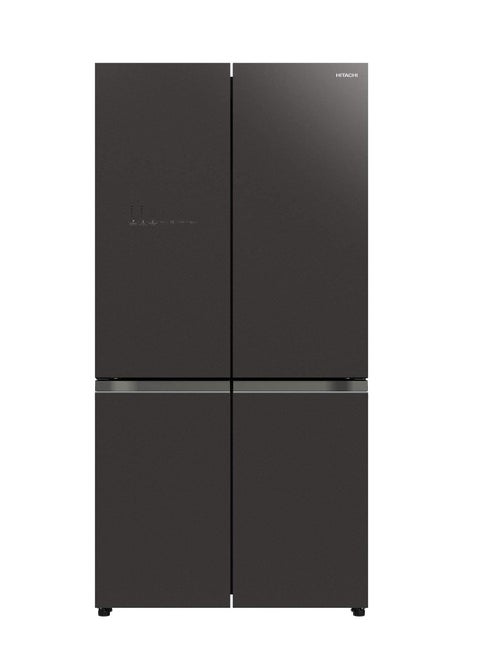 720L Gross/ 514L Net Capacity Side by Side 4 Door Refrigerator with Inverter Compressor, French Door Fridge, Dual Fan Cooling, Automatic Ice Maker RWB720VUK0GMG Mauve Gray