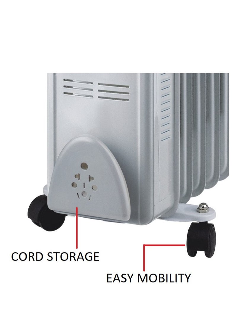كراون لاين سخان رادياتور زيت HT-393 من كراونلاين 13 زعنفة - Image 4
