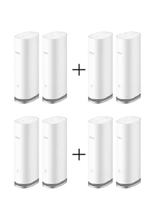 WiFi Mesh3 WiFi6 AX3000 WS8100 ( 2 Packs X 4 )= Total 8 Packs, Whole-Home Mesh System, HarmonyOS Mesh+, One-Touch Connect, Visualized Wi-Fi Diagnosis White - pnsku/N70033766V/45/_/1731577061/3afb7198-04be-4214-99eb-a2d69774791b