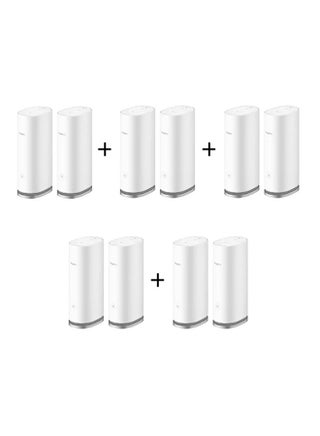 WiFi Mesh3 WiFi6 AX3000 WS8100 ( 2 packs X 5 )= Total 10 Packs, Whole-Home Mesh System, HarmonyOS Mesh+ One-Touch Connect, Visualized Wi-Fi Diagnosis White - pnsku/N70033767V/45/_/1731577150/cf626c22-d607-4566-ab6a-ba5eff393673