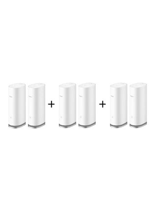 WiFi Mesh3 WiFi6 AX3000 WS8100 ( 2 packs X 3 )= total 6 packs, Whole-Home Mesh System, HarmonyOS Mesh+, One-Touch Connect, Visualized Wi-Fi Diagnosis White - pnsku/N70033770V/45/_/1731577170/76211407-bf75-4743-ab17-cac2455f4988