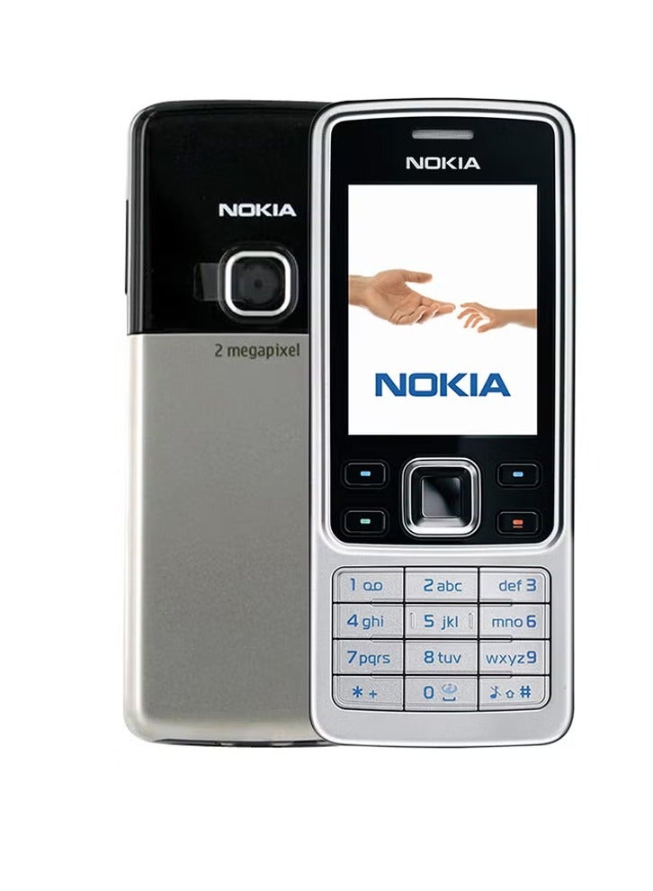 نوكيا 6300 شريحة واحدة فضي وأسود 3G  - Image 1