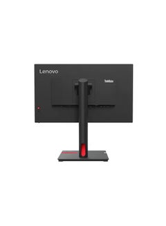 Lenovo ThinkVision T24i-30 23.8 Inch FHD Monitor With Eyesafe IPS Panel, 60Hz, 4Ms, HDMI, VGA, DP, Phone Holder - Tilt/Swivel/Lift/Pivot Stand Black  - Image 3