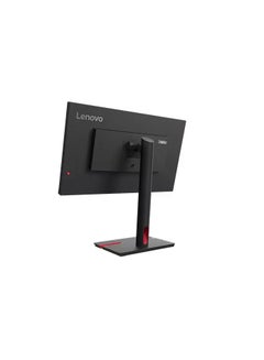 Lenovo ThinkVision T24i-30 23.8 Inch FHD Monitor With Eyesafe IPS Panel, 60Hz, 4Ms, HDMI, VGA, DP, Phone Holder - Tilt/Swivel/Lift/Pivot Stand Black  - Image 4