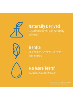 Johnson's Baby Tear Free Shampoo, No Parabens, Phthalates, Sulfates, Dyes, Fresh, 13.6 Fl Oz  - Image 4