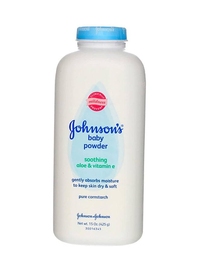 Johnson's Aloe And Vitamin E Baby Powder 15 oz - Image 1