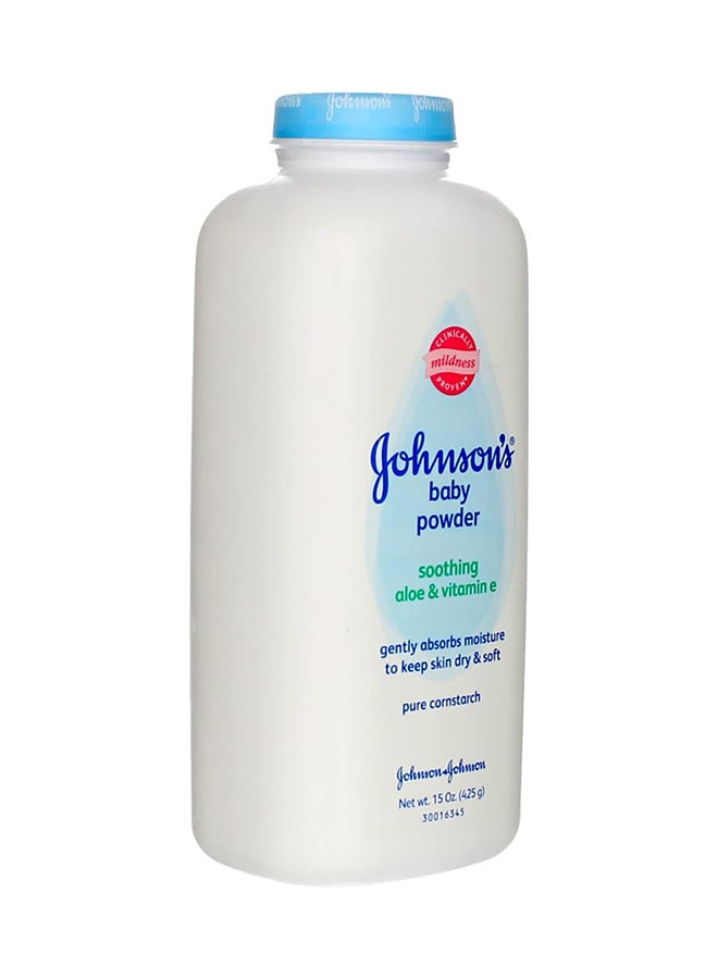 Johnson's Aloe And Vitamin E Baby Powder 15 oz - Image 3
