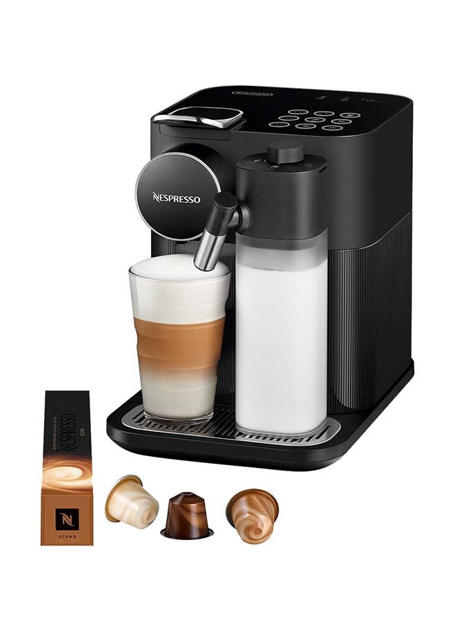 NESPRESSO Gran Lattissima Espresso Coffee Machine 1.3 L 1450 W F541-ME-BK-NE Black 